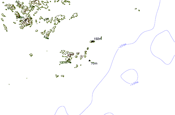 Littoral autour Box Beach