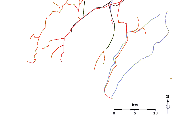 Routes et rivières à proximité Breaker Bay