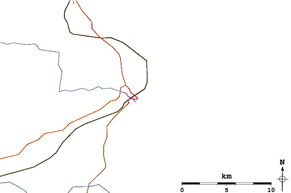 Routes et rivières à proximité Bridlington