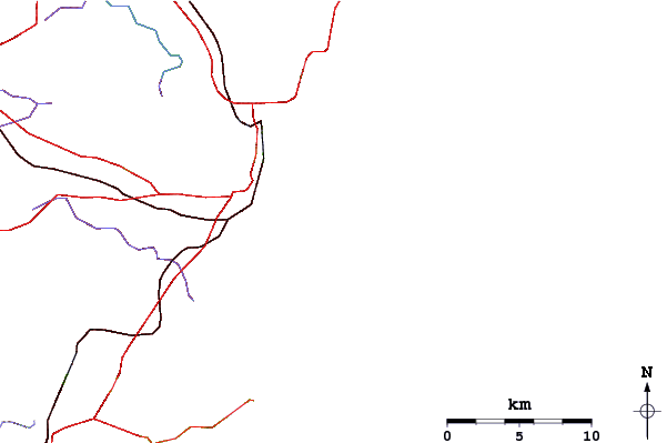 Routes et rivières à proximité Bronte Reef or Bunnies