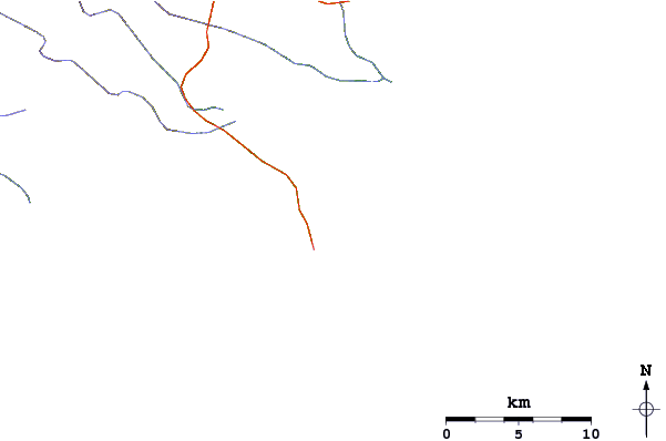 Routes et rivières à proximité Bruces Beauties