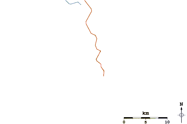 Routes et rivières à proximité Buckleys Reef (Wilsons Promontory)