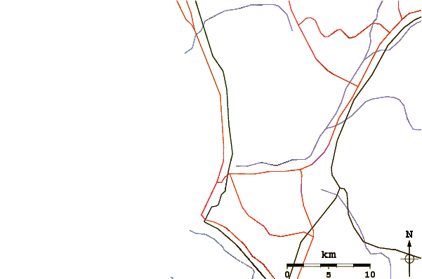 Routes et rivières à proximité Budeo