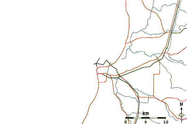 Routes et rivières à proximité Bunbury Ammos