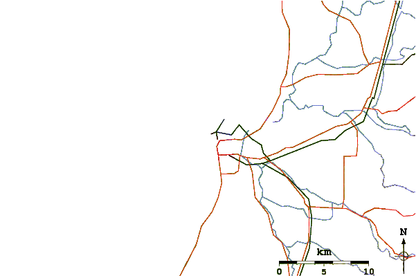 Routes et rivières à proximité Bunbury Clam