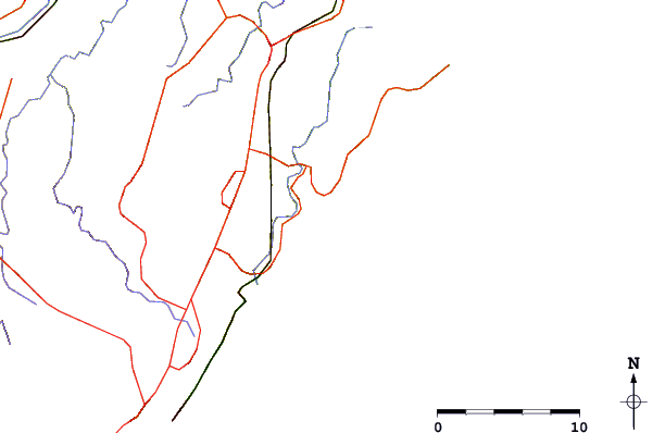 Routes et rivières à proximité Burning Palms