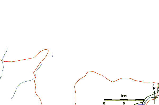 Routes et rivières à proximité Cabo Lastres