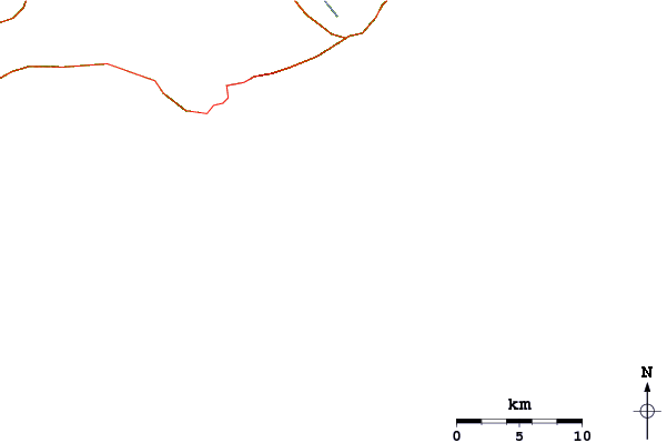 Routes et rivières à proximité Cabo Mongo