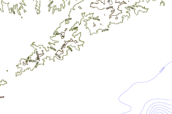 Littoral autour Cabrera