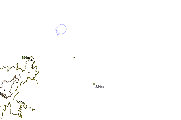 Littoral autour Caldeirao