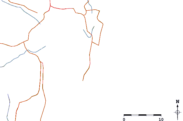 Routes et rivières à proximité Caldeirao