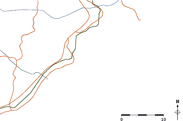Routes et rivières à proximité Calp