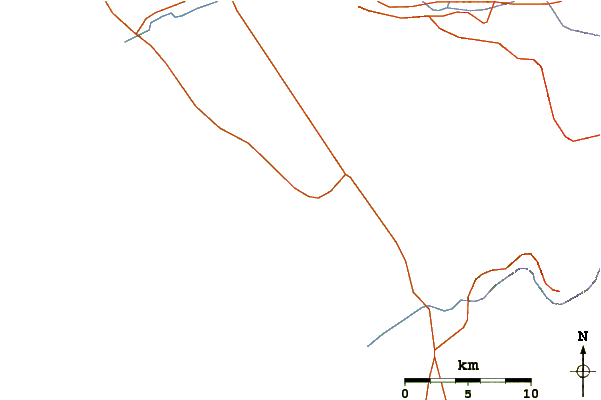 Routes et rivières à proximité Camalu