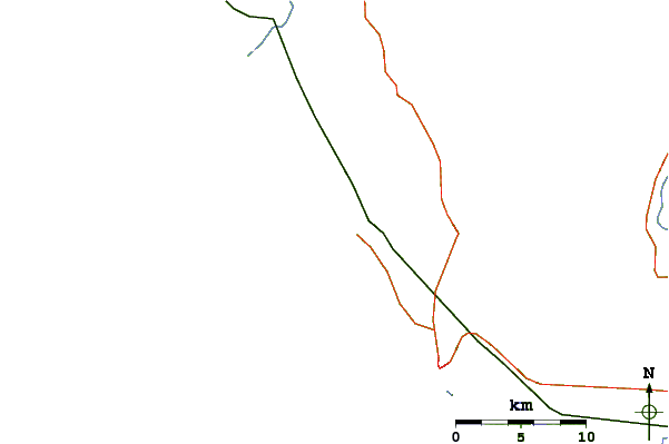 Routes et rivières à proximité Camaron Beach