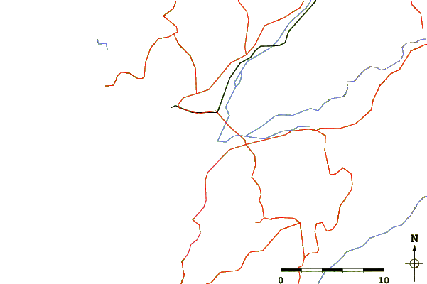 Routes et rivières à proximité Campo dell Oro