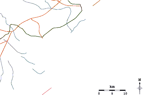 Routes et rivières à proximité Canto de Sarney
