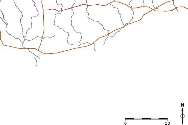 Routes et rivières à proximité Cape Young Husband
