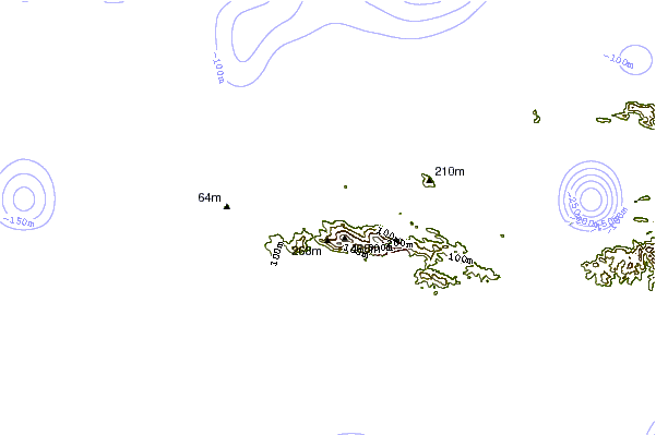 Littoral autour Caret Bay