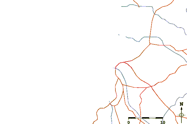 Routes et rivières à proximité Cartagena - Jetty