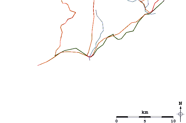 Routes et rivières à proximité Castletown