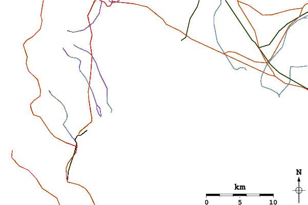 Routes et rivières à proximité Cemetery