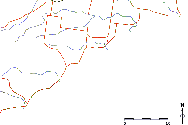 Routes et rivières à proximité Centreside
