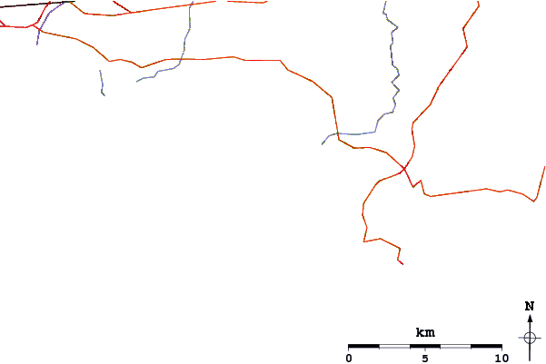 Routes et rivières à proximité Challaborough
