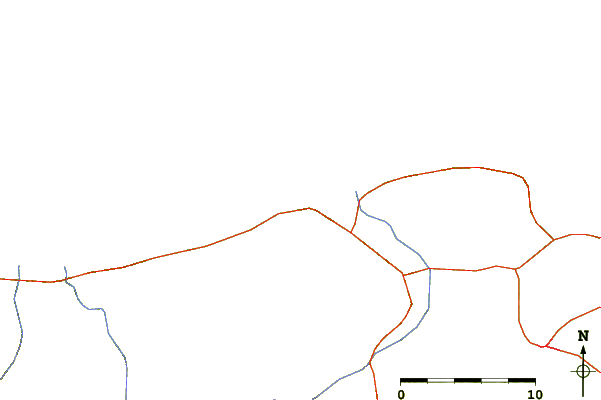 Routes et rivières à proximité Cherchell Tizirine
