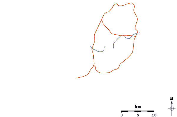 Routes et rivières à proximité Cherry Hill