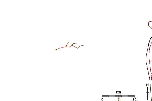 Routes et rivières à proximité Chicken Reef