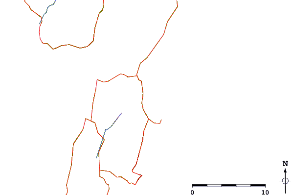 Routes et rivières à proximité Bruny Island - Coal Point