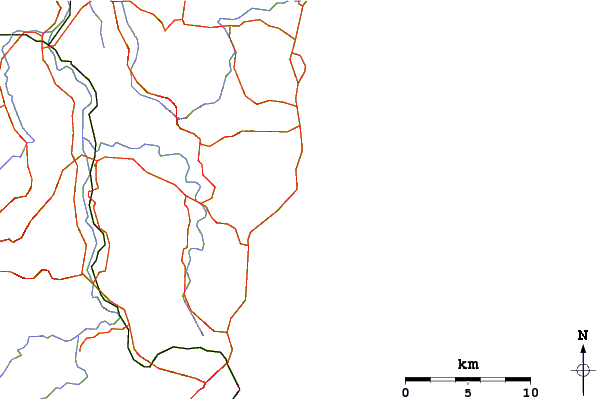 Routes et rivières à proximité Coffs Harbour-North Wall