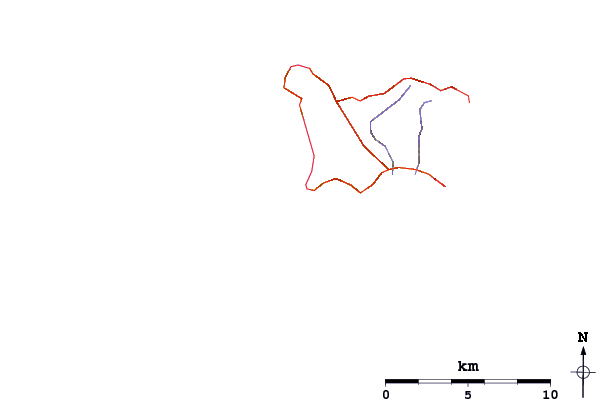 Routes et rivières à proximité Corbiere Reef