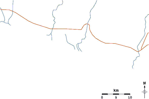 Routes et rivières à proximité Costa Sol