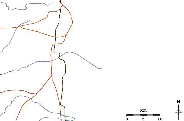Routes et rivières à proximité Cotavelo