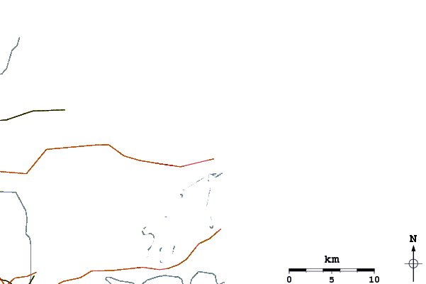 Routes et rivières à proximité Cove