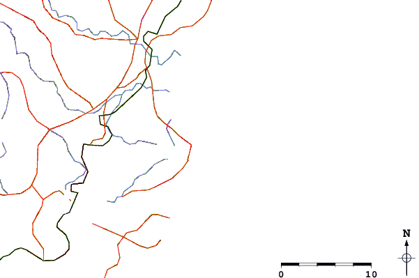 Routes et rivières à proximité Crackneck