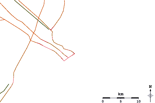 Routes et rivières à proximité Crystals