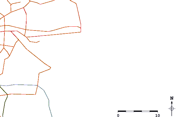 Routes et rivières à proximité Damneck Naval Base