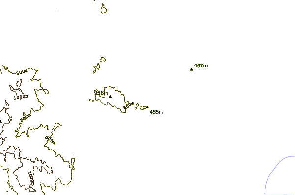 Littoral autour Dark Reef