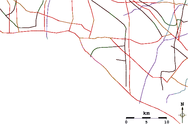 Routes et rivières à proximité Dolphin Street