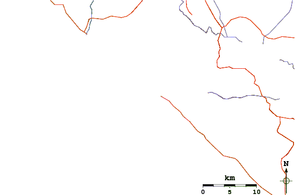Routes et rivières à proximité Dominacalito and The Point