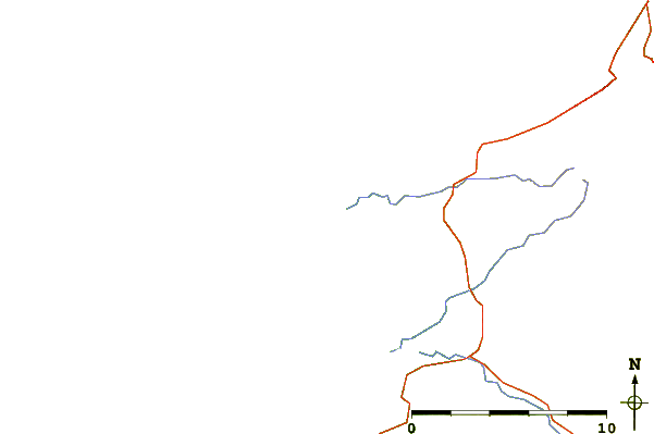 Routes et rivières à proximité Doolin Point