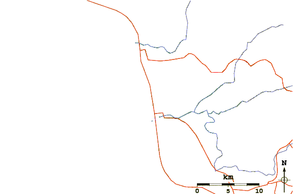 Routes et rivières à proximité Dunes