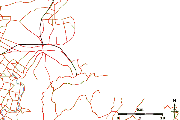 Routes et rivières à proximité Eddies South Shore