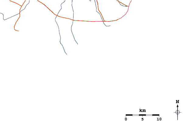 Routes et rivières à proximité Ekas-Outside