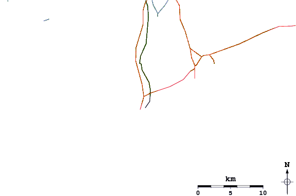 Routes et rivières à proximité El Barco