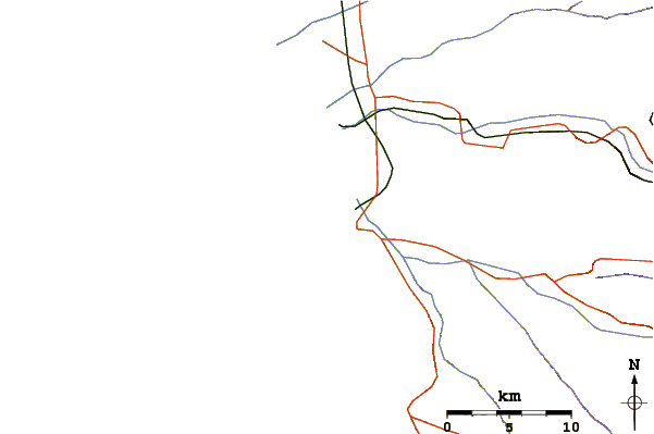 Routes et rivières à proximité El Brazo