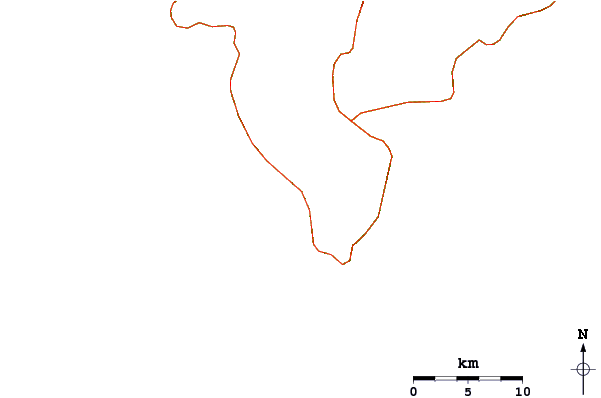 Routes et rivières à proximité El Carmen