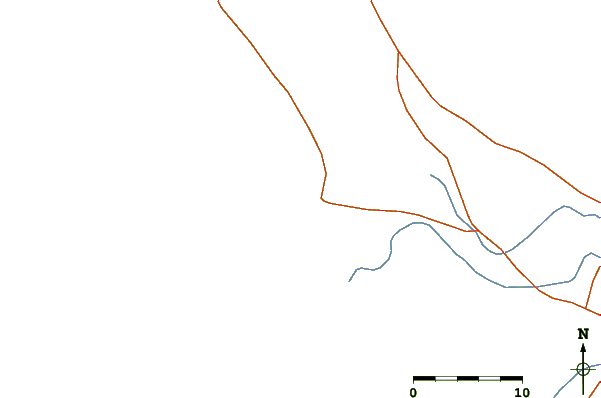 Routes et rivières à proximité Chicama - El Hombre